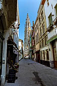 Anversa -  la torre gotica della Cattedrale Onze Lieve Vrouw di Nostra Signora  